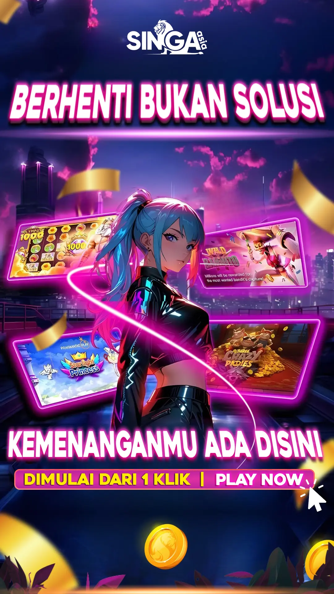 Singa Asia - Cuan Dimulai Dari 1 Klik